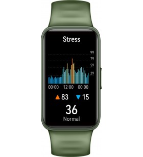 Huawei Band 8 AMOLED Dispozitiv monitorizare activitate tip brățară 3,73 cm (1.47") Negru, Verde