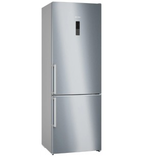 Siemens iQ500 KG49NAIBT combină frigorifică De sine stătător 440 L B Din oţel inoxidabil