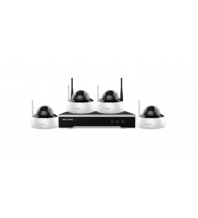Kit 4camere dome+1nvr+1hdd wifi 4mp "nk44w1h-1t(wd)"