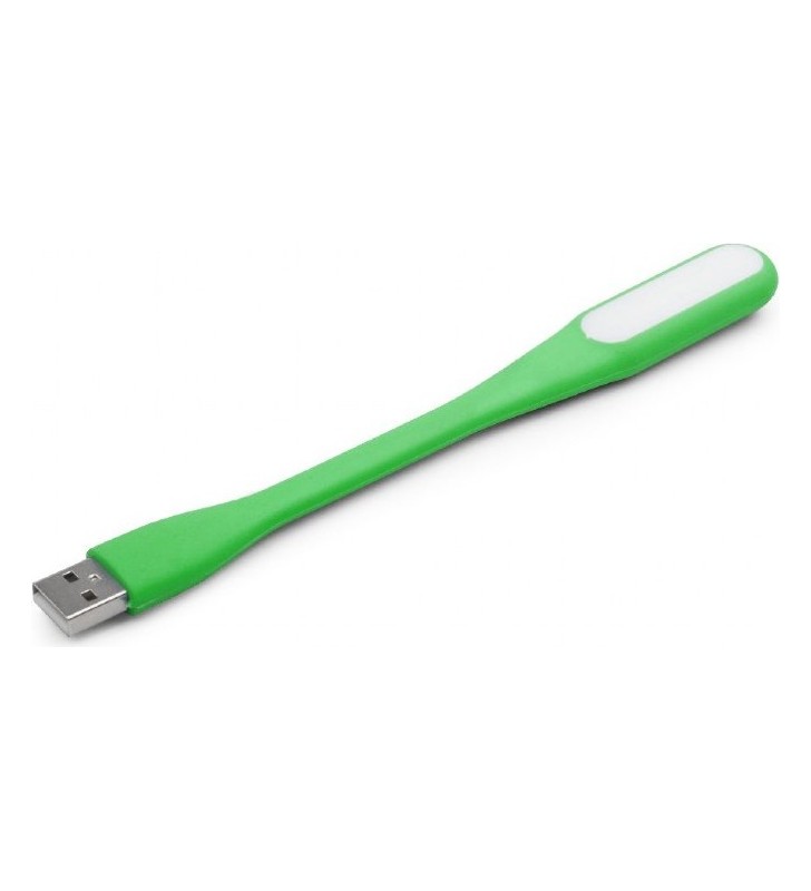 Lampa led usb pentru notebook, gembird, green, "nl-01-g" (include timbru verde 0.1 lei)