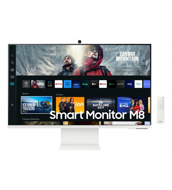 Samsung Smart Monitor M8 S32CM801UU monitoare LCD 81,3 cm (32") 3840 x 2160 Pixel 4K Ultra HD LED Alb