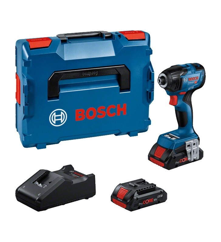 Bosch GDR 18V-210 C Professional 3400 RPM Negru, Albastru