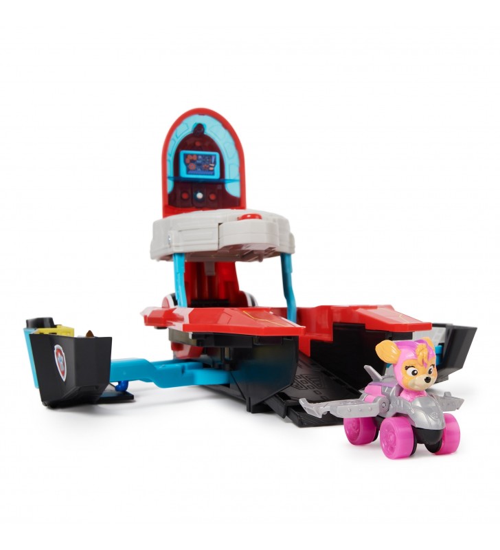 PAW Patrol The Mighty Movie Pup Squad Aircraft Carrier HQ