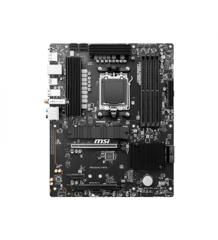 MSI PRO B650-S WIFI plăci de bază AMD B650 Mufă AM5 ATX