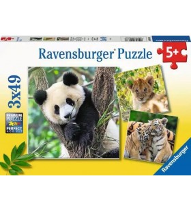 Ravensburger 05666 puzzle-uri Puzzle Contour 49 buc. Animale