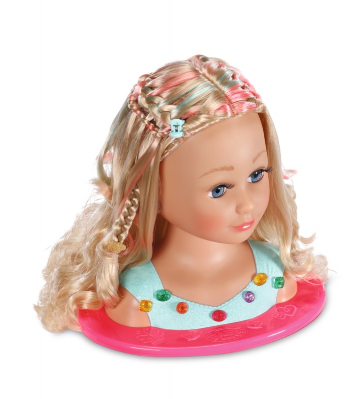 BABY born Sister Styling Head Princess Doll make-up & hair styling set
