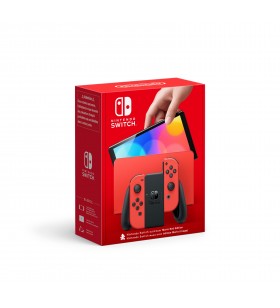 Nintendo Switch - OLED Model - Mario Red Edition consolă portabilă de jocuri 17,8 cm (7") 64 Giga Bites Ecran tactil Wi-Fi Roşu