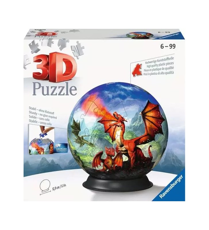 Ravensburger 11565 puzzle-uri Puzzle 3D 72 buc. Fantezie
