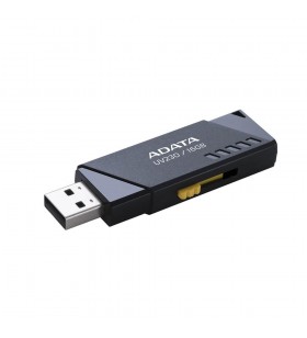Usb flash drive adata 16gb, uv230, usb2.0, negru "auv230-16g-rbk"