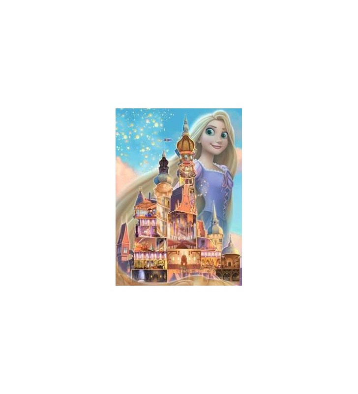 Ravensburger Rapunzel Puzzle (cu imagine) fierăstrău 1000 buc. Desene animate