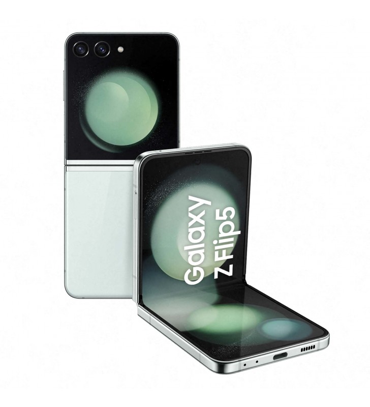 Samsung Galaxy Z Flip5 SM-F731B 17 cm (6.7") Dual SIM Android 13 5G USB tip-C 8 Giga Bites 256 Giga Bites 3700 mAh Culoare mentă