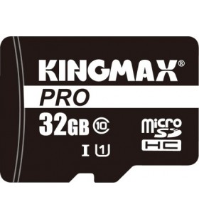 Microsd kingmax sdhc  32gb (class 10) pro + adaptor sd, "km32gmcsduhsp1a-1" "km-ps04-32gb-pro"