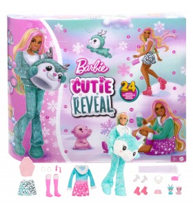 Barbie Cutie Reveal HJX76 calendar de advent