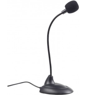 Microfon gembird desktop stand, jack 3.5mm "mic-205"/45505702 (include timbru verde 0.01 lei)
