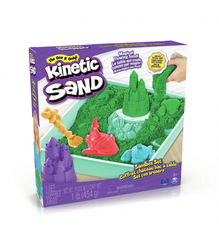 Kinetic Sand Sandbox Set Green