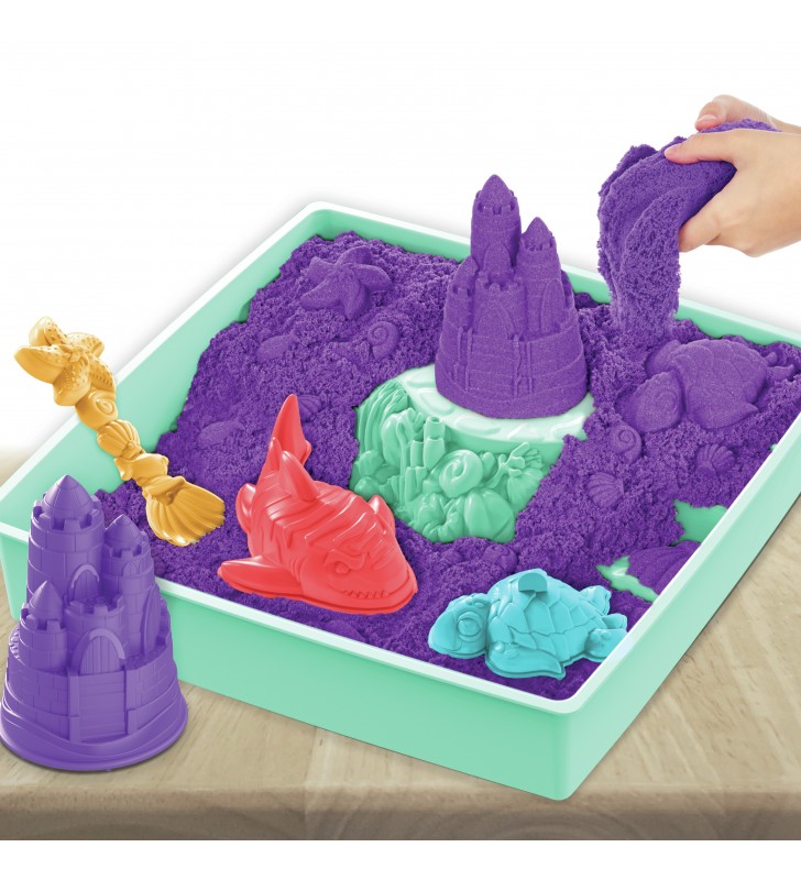 Kinetic Sand Sandbox Set Purple
