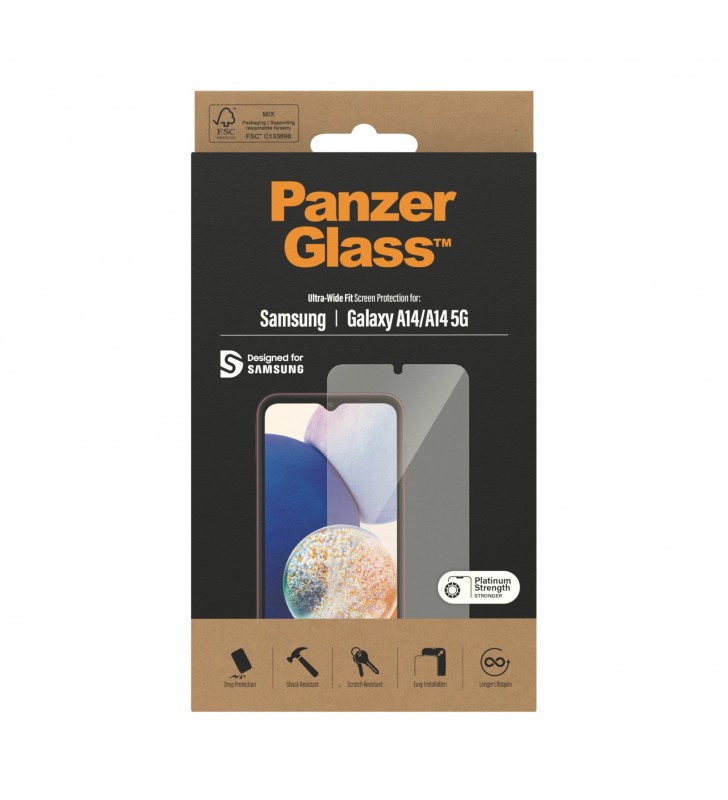 PanzerGlass Samsung Galaxy A 2023 UWF Protecție ecran transparentă 1 buc.