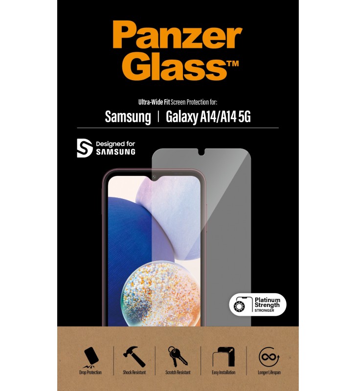 PanzerGlass Samsung Galaxy A 2023 UWF Protecție ecran transparentă 1 buc.
