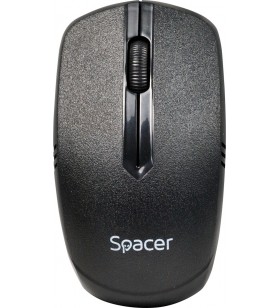 Mouse spacer wireless, 1000dpi, 3 butoane, 1 rotita scroll, black "spmo-161" (include timbru verde 0.1 lei)