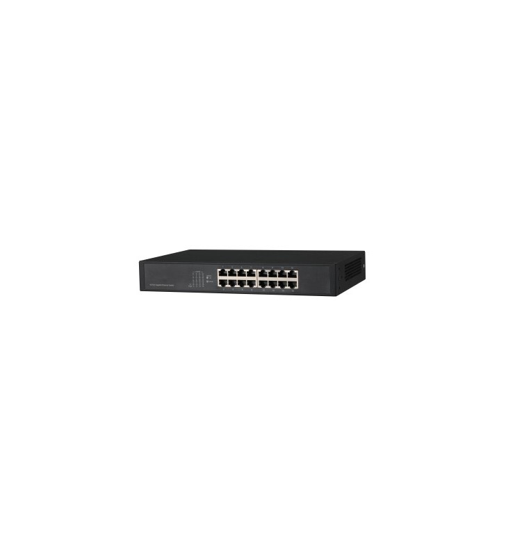 Dahua Technology PFS3016-16GT switch-uri Fara management L2 Gigabit Ethernet (10/100/1000) Negru