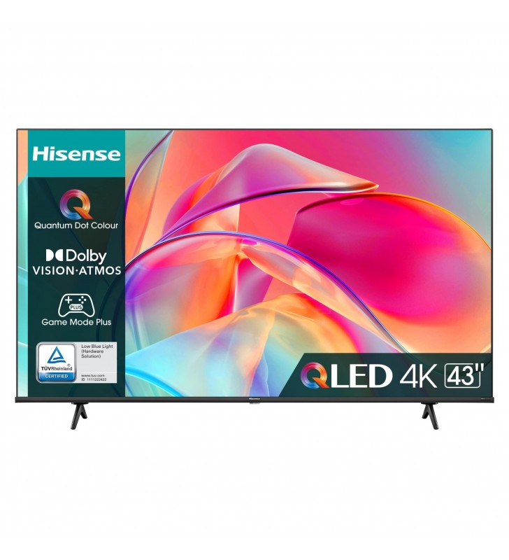 Hisense 43E77KQ televizor 109,2 cm (43") 4K Ultra HD Smart TV Negru
