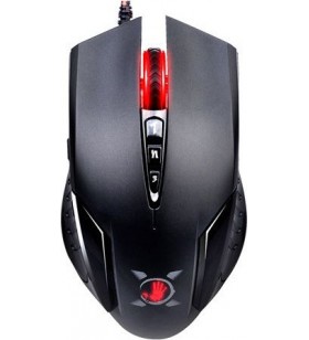 Mouse a4tech bloody gaming usb optic, 3200dpi, 8 butoane, 1 rotita scroll, black, metal feet, activated, "v5ma" (include timbr