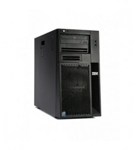 Server IBM x3200 M3 7328, Intel 4 Core Xeon X3430 2.4 GHz, 4 GB DDR3, 2 x 300 GB HDD SAS, DVD-ROM, Tower
