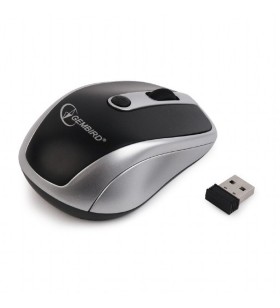 Mouse gembird wireless, 1600dpi, 3 butoane, 1 rotita scroll, black "musw-002" (include timbru verde 0.1 lei)