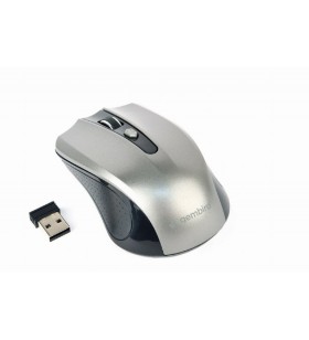 Mouse gembird wireless, 1600dpi, 4 butoane, 1 rotita scroll, black&ampgrey "musw-4b-04-bg" (include timbru verde 0.1 lei)
