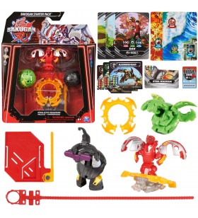 Bakugan Starter Pack Special Attack Dragonoid, Nillious, Hammerhead Set de jucărie
