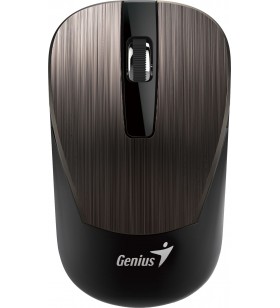Mouse genius wireless, 1600dpi, 3 butoane, 1 rotita scroll, chocolate black, "nx-7015" "31030119102" (include timbru verde 0