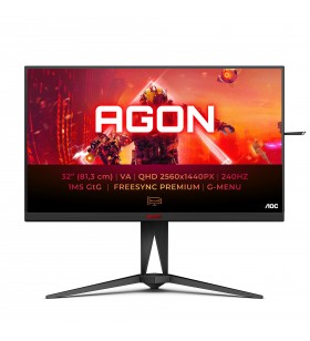 AOC AGON 5 AG325QZN/EU LED display 80 cm (31.5") 2560 x 1440 Pixel Quad HD Negru