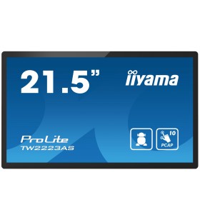 iiyama TW2223AS-B1 panou de control cu funcție touch 54,6 cm (21.5") 1920 x 1080 Pixel