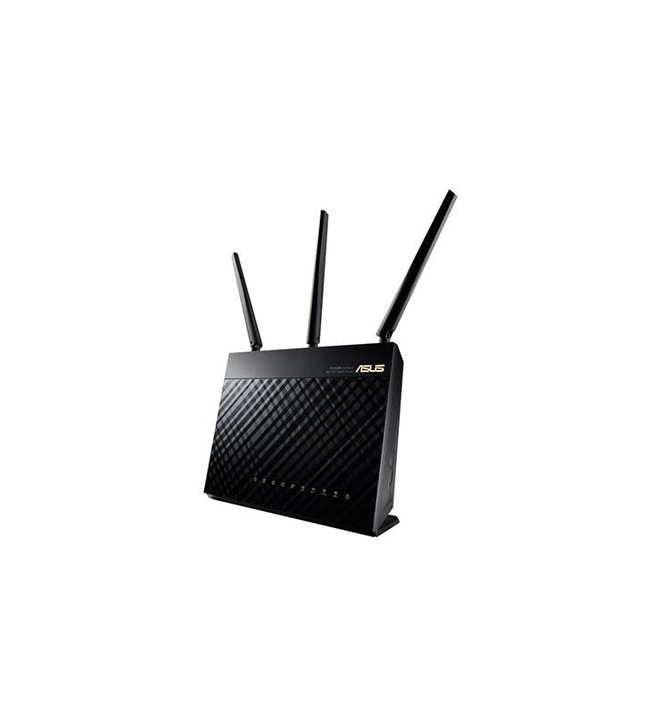Asus rt-ac68u router wireless bandă dublă (2.4 ghz/ 5 ghz) gigabit ethernet 3g 4g