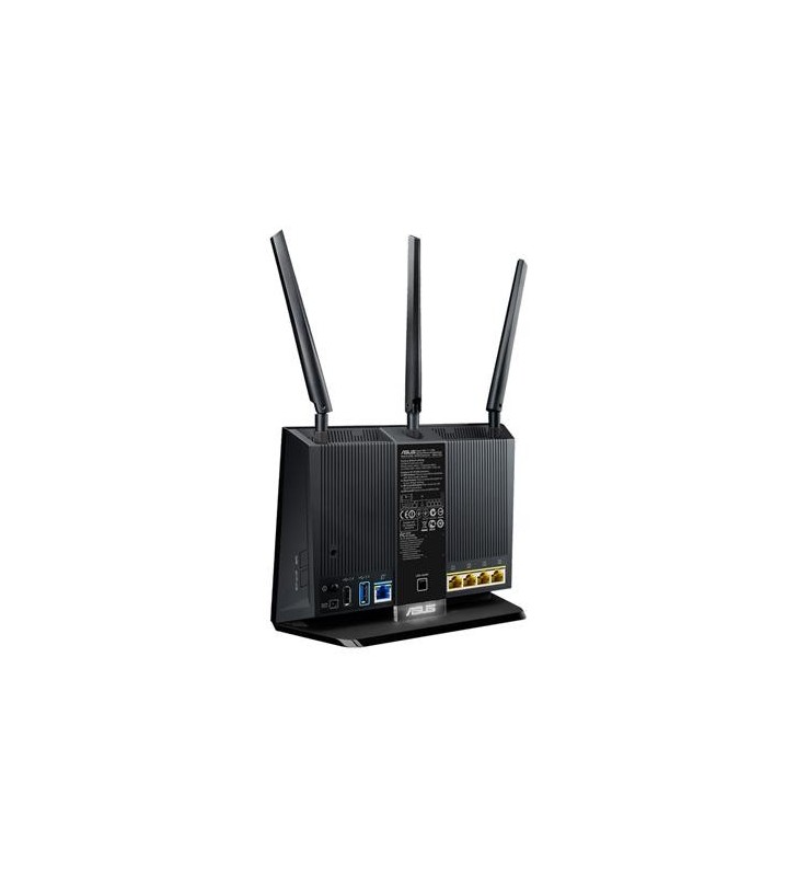 Asus rt-ac68u router wireless bandă dublă (2.4 ghz/ 5 ghz) gigabit ethernet 3g 4g