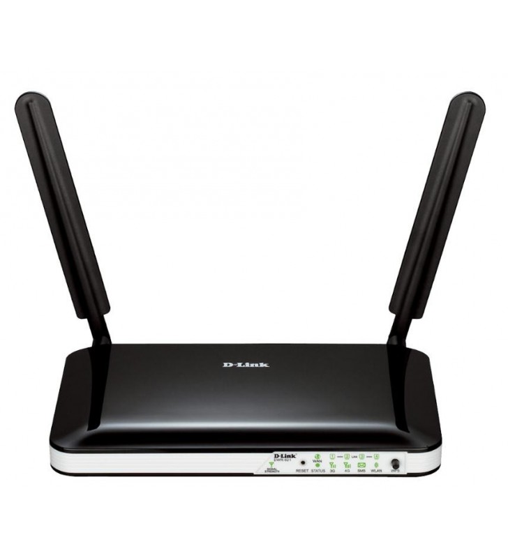 D-link dwr-921 router wireless fast ethernet 3g 4g negru, alb