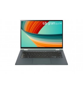 LG Gram 14T90R-G.AA77G calculatoare portabile / notebook-uri Hibrid (2 în 1) 35,6 cm (14") Ecran tactil Full HD Intel® Core™ i7