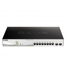 D-Link DGS-1210-52MP Gestionate L2 Gigabit Ethernet (10/100/1000) Power over Ethernet (PoE) Suport Negru, Gri