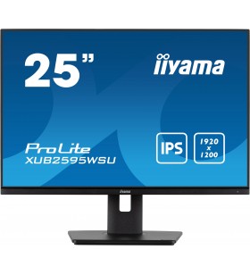 iiyama ProLite XUB2595WSU-B5 monitoare LCD 63,5 cm (25") 1920 x 1200 Pixel WUXGA LED Negru