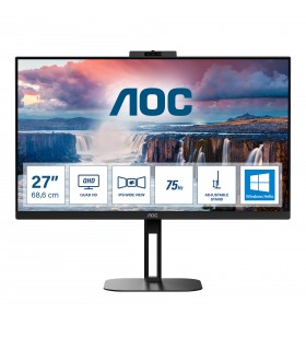 AOC V5 Q27V5CW monitoare LCD 68,6 cm (27") 2560 x 1440 Pixel Quad HD LED Negru