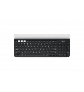 Logitech k780 tastaturi rf wireless + bluetooth qwerty us international negru, alb