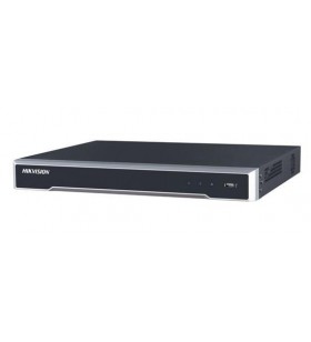 Nvr hikvision ip 8 canale ds-7608ni-k2/8p ultrahd 4k support 1-chhdmi ,1-ch vga, hmdi at up to 4k(3840x2160) resolution up to 8m