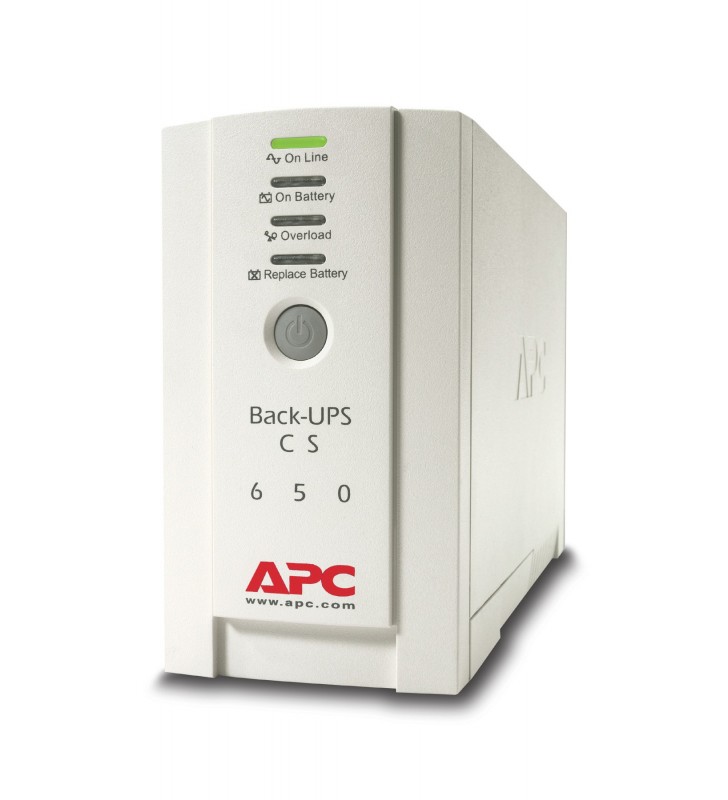 APC Back-UPS surse neîntreruptibile de curent (UPS) Standby (Offline) 650 VA 400 W 4 ieșire(i) AC