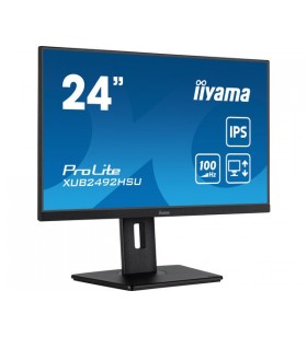 iiyama XUB2492HSU-B6 monitoare LCD 60,5 cm (23.8") 1920 x 1080 Pixel Full HD LED Negru