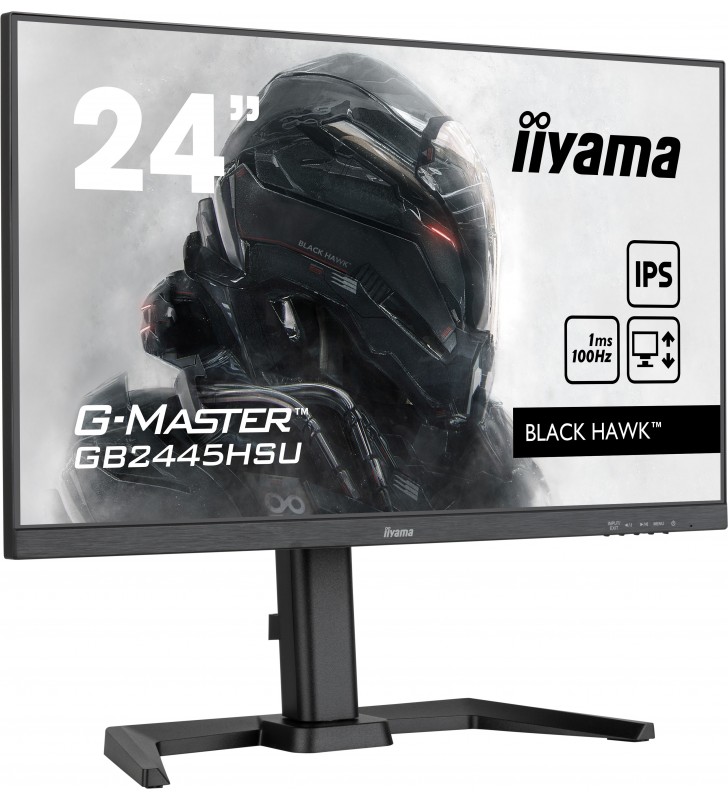 iiyama G-MASTER GB2445HSU-B1 monitoare LCD 61 cm (24") 1920 x 1080 Pixel Full HD LED Negru