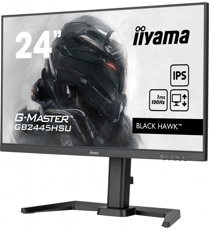 iiyama G-MASTER GB2445HSU-B1 monitoare LCD 61 cm (24") 1920 x 1080 Pixel Full HD LED Negru