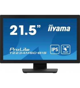 iiyama ProLite T2234MSC-B1S monitoare LCD 54,6 cm (21.5") 1920 x 1080 Pixel Full HD Ecran tactil Negru