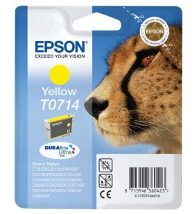 Epson cheetah singlepack yellow t0714 durabrite ultra ink