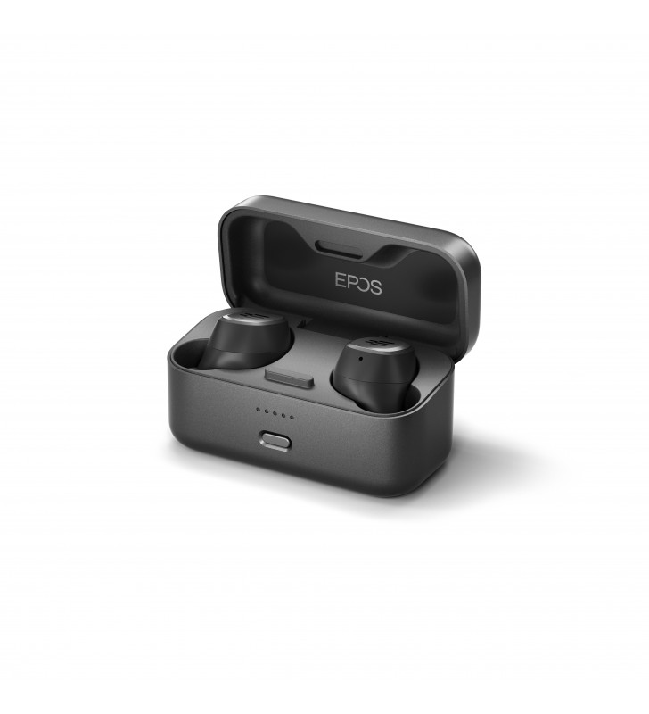 EPOS GTW 270 Hybrid Căști Fără fir În ureche Gaming Bluetooth Negru, Gri, Argint
