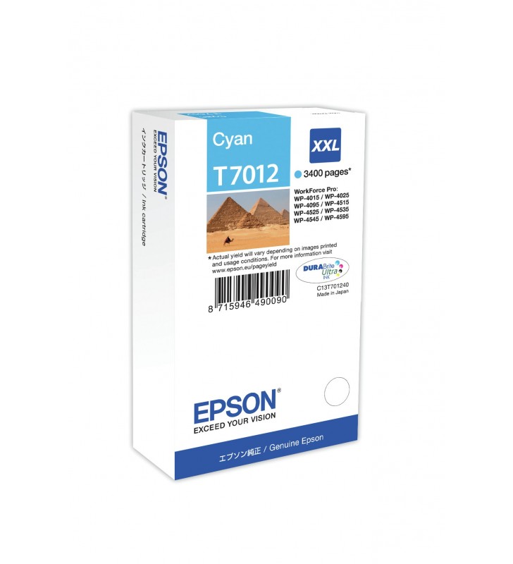 Epson ink cartridge xxl cyan 3.4k